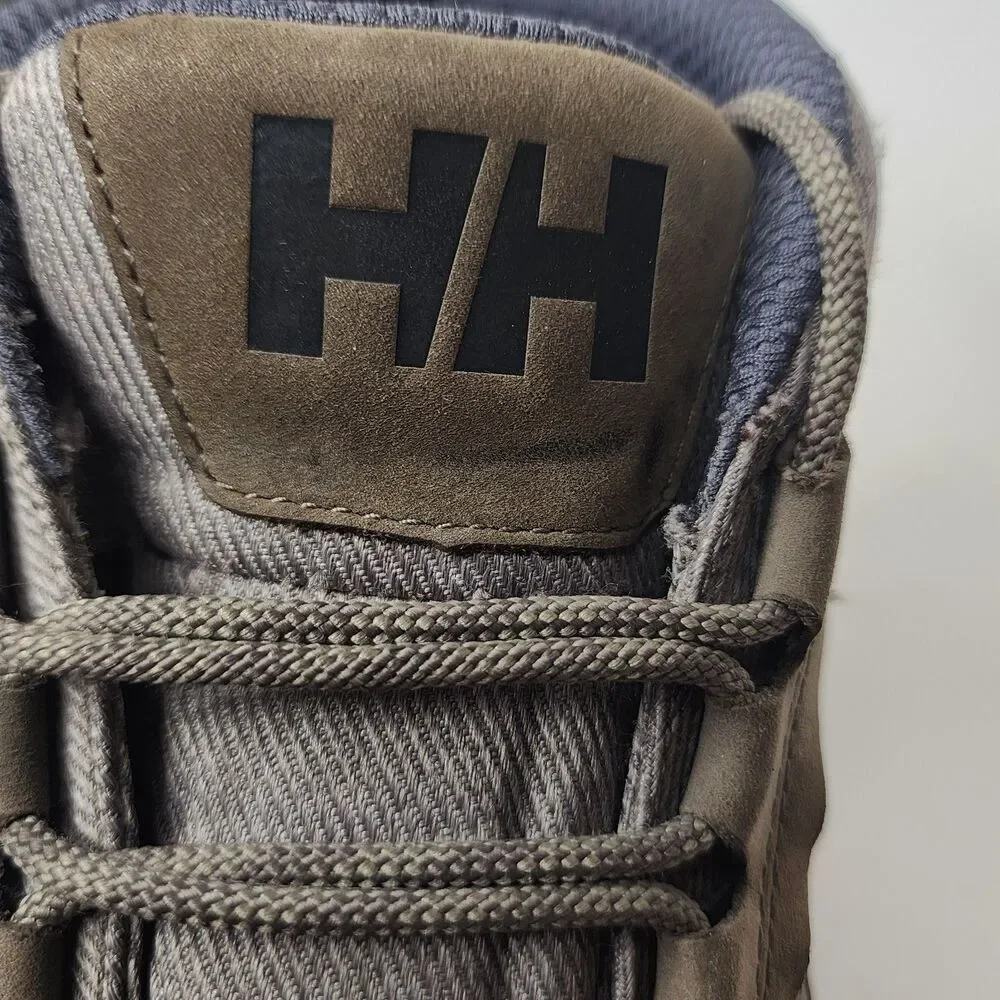Helly Hansen Jaythen X Shoes Espresso Brown Waterproof Suede Hiking Boots Mens 9